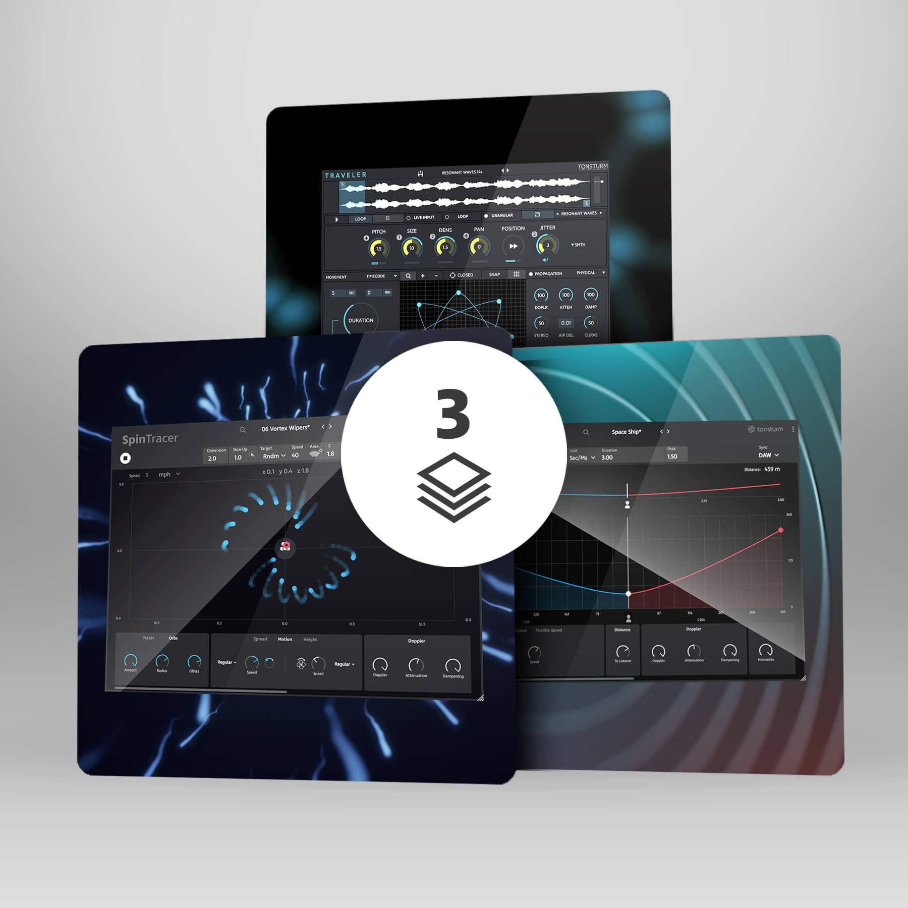Spatial Sound Software Sound Effects and Software by Tonsturm - B 010 Spatial Suite